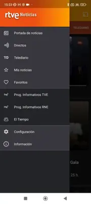 RTVE Noticias android App screenshot 0