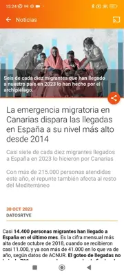 RTVE Noticias android App screenshot 7